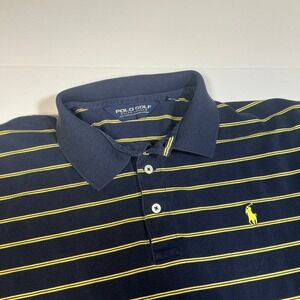 Polo Golf Ralph Lauren Striped Polo Shirt Golf Casual Classic L